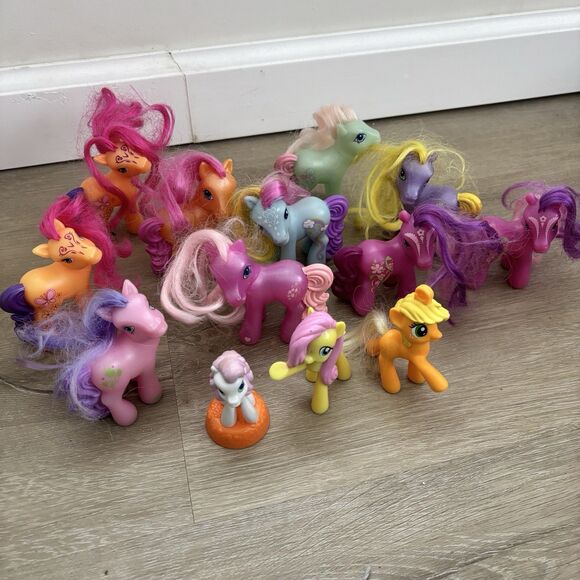MLP My Little Pony McDonalds G3 G4 Lot 13 Figures Brushable Hair Limited Edition - Picture 4 of 10